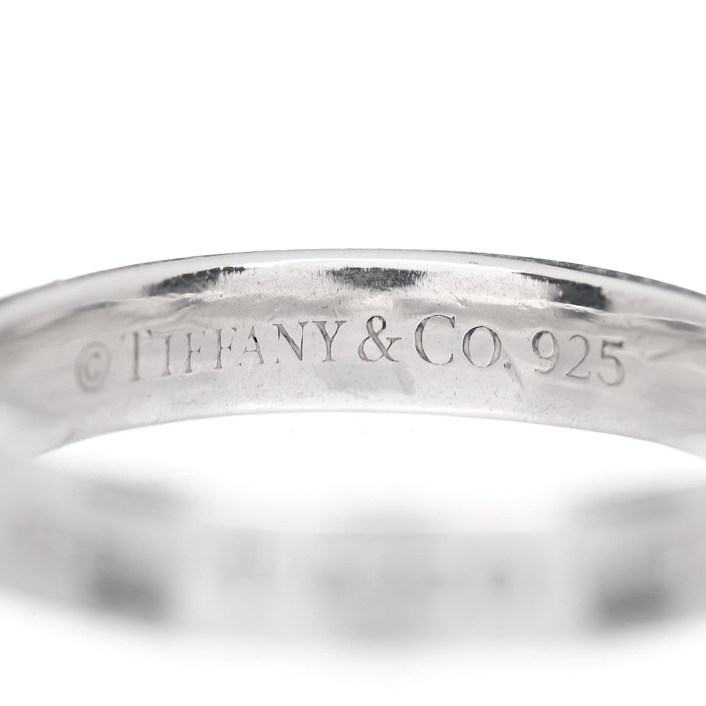 Sterling Silver Narrow 1837 Band Ring 53 6.25