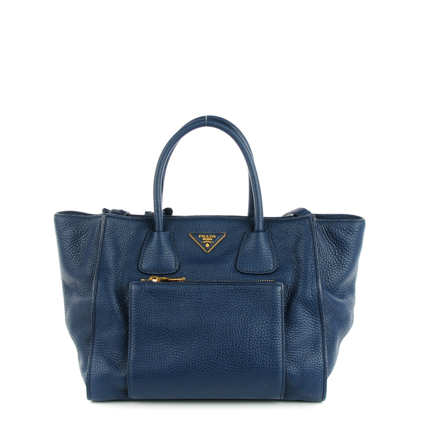 Vitello Daino Shopping Tote Bleuette