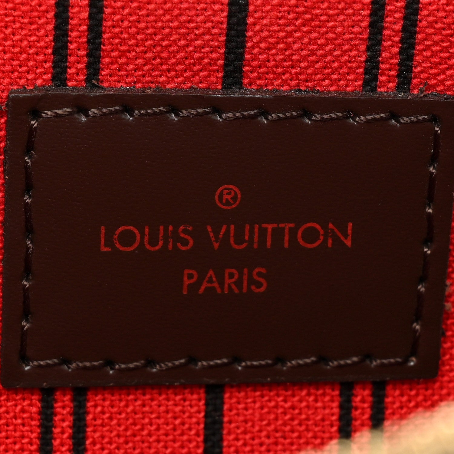 Louis Vuitton Damier Ebene Neverfull MM GM Pochette 6 of 11