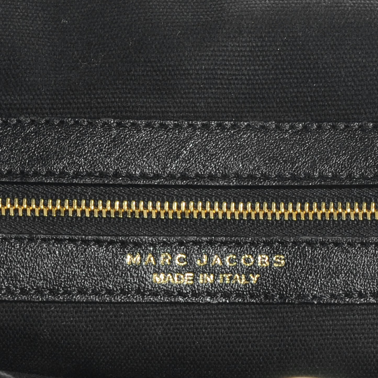 Quilted Leather Stam Black