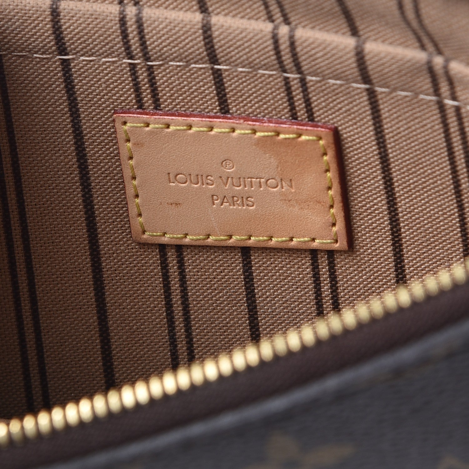 Louis Vuitton Monogram Neverfull MM GM Pochette 6 of 11