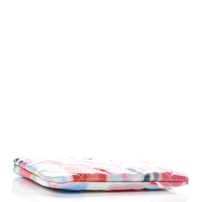Chanel Patent Calfskin Printed Quilted Small Cosmetic Case Multicolor 4 of 8