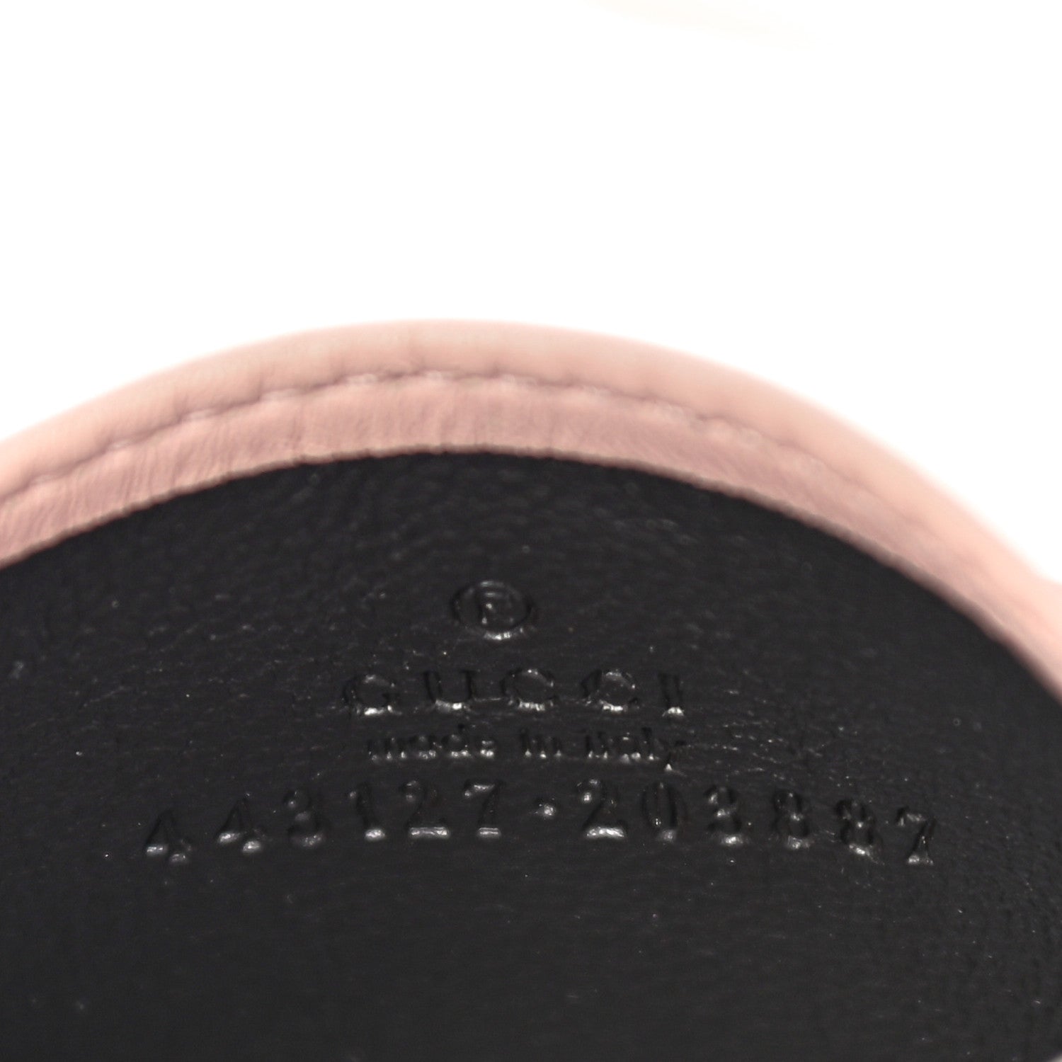 Gucci Calfskin Matelasse GG Marmont Card Holder Perfect Pink 6 of 15