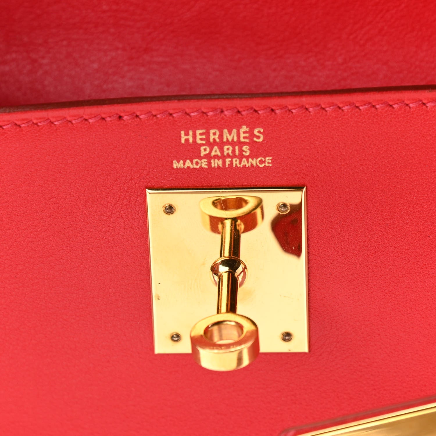 Hermes Gulliver Kelly Retourne 32 Rouge Vif 6 of 13