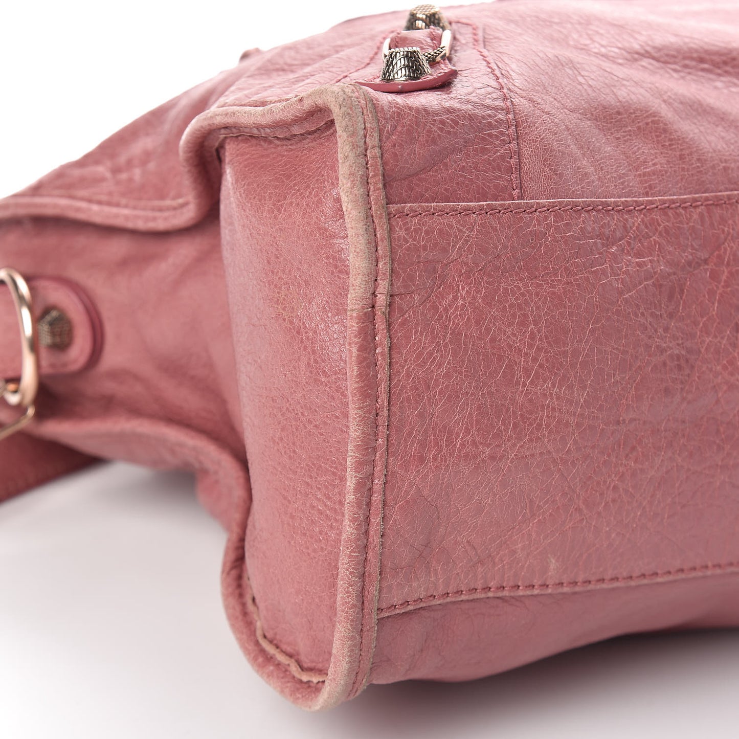 Agneau Giant 12 Rose Gold Hardware City Rose Bruyere
