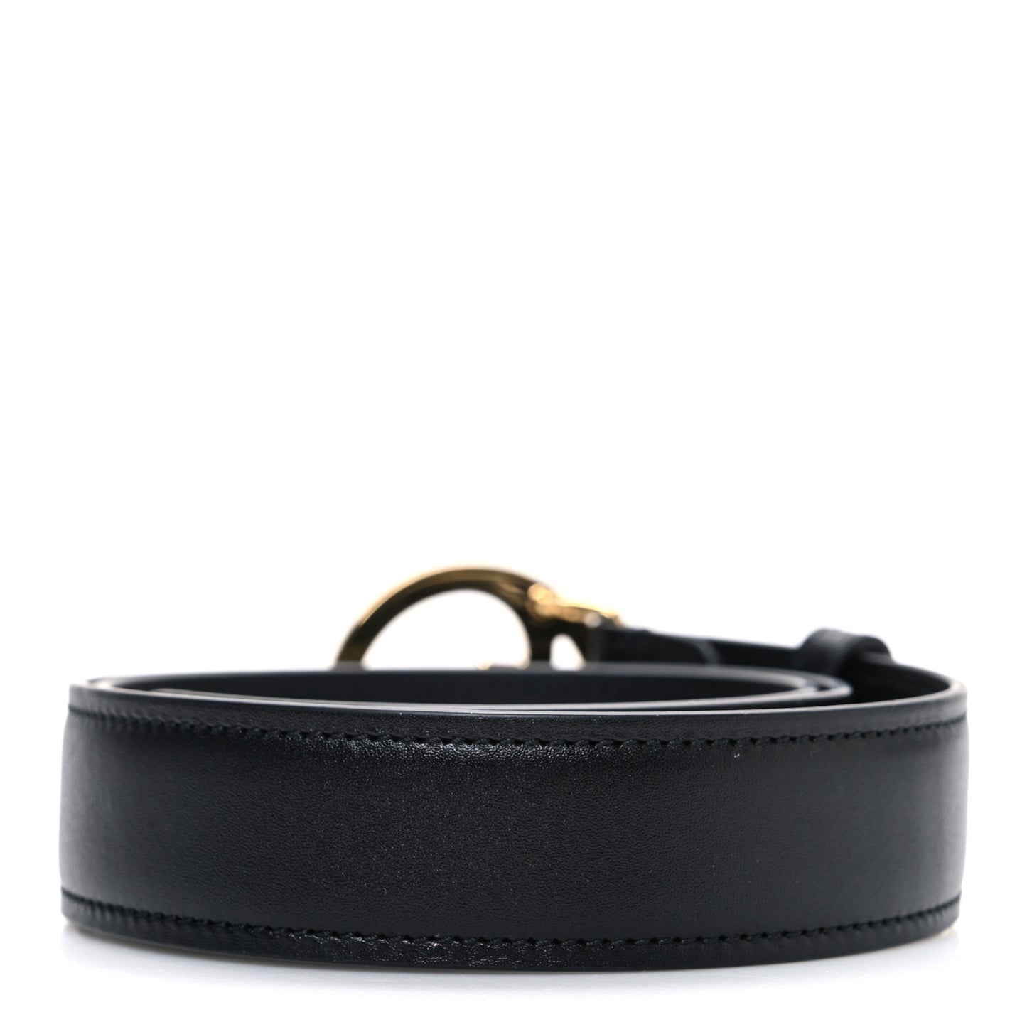 Ciny Lux Calfskin Blondie 30mm Belt 75 30 Black
