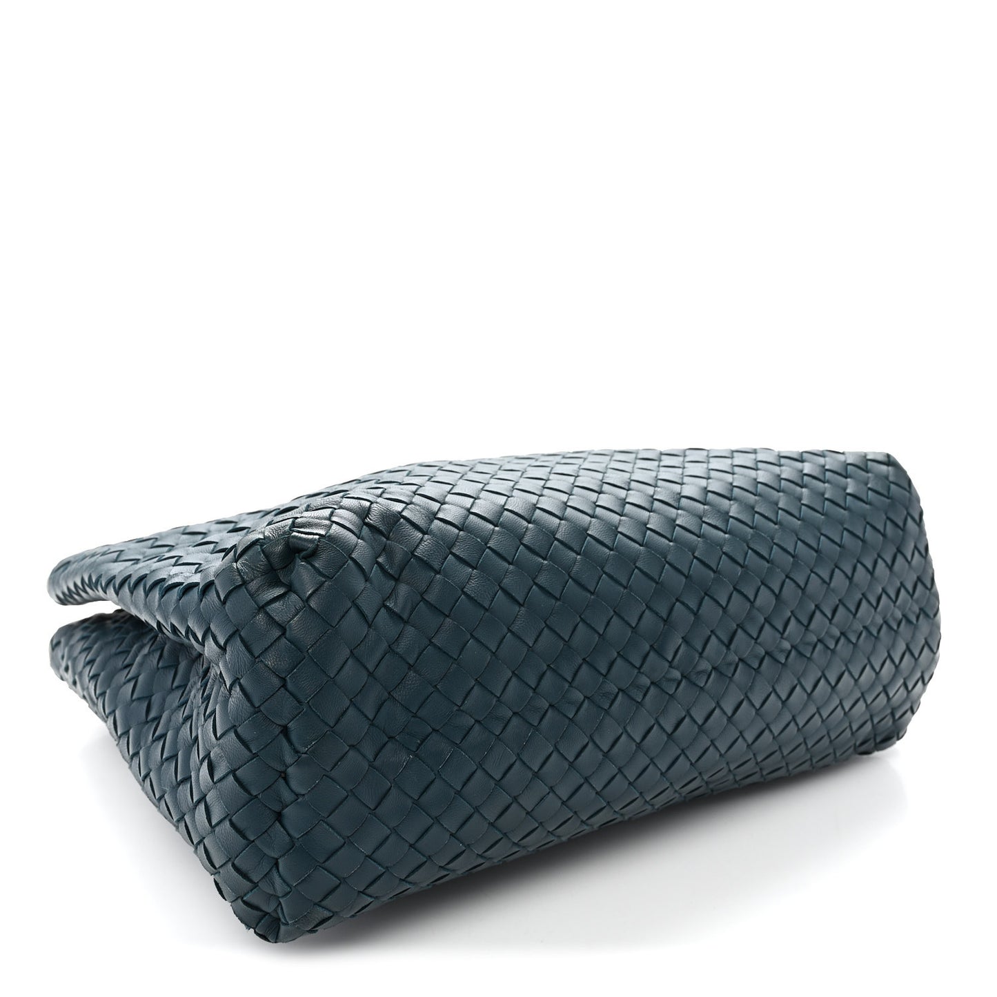 Nappa Intrecciato Medium Classic Chain Strap Tote Mallard