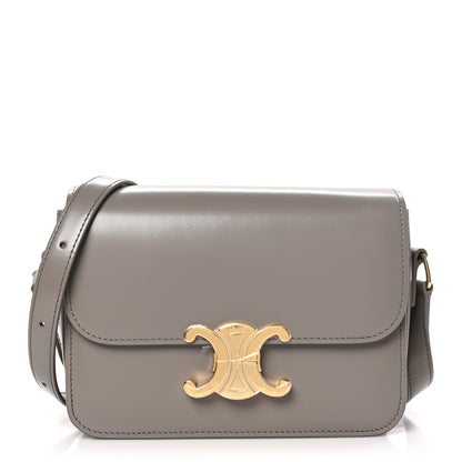 Celine Shiny Calfskin Teen Triomphe Pebble 1 of 11