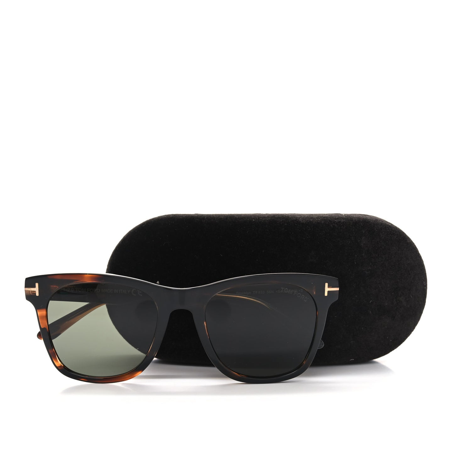 Square Brooklyn Sunglasses TF833 Tortoise