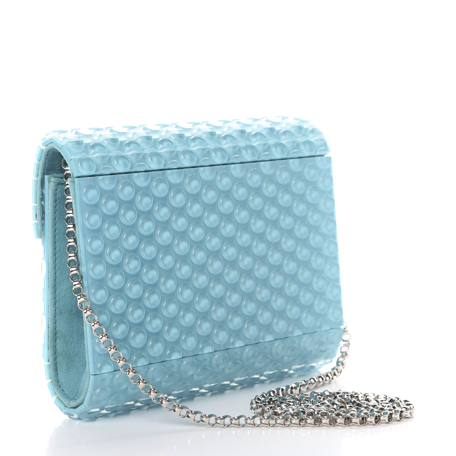 Jimmy Choo Acrylic Bubblewrap Candy Clutch Malibu 2 of 11