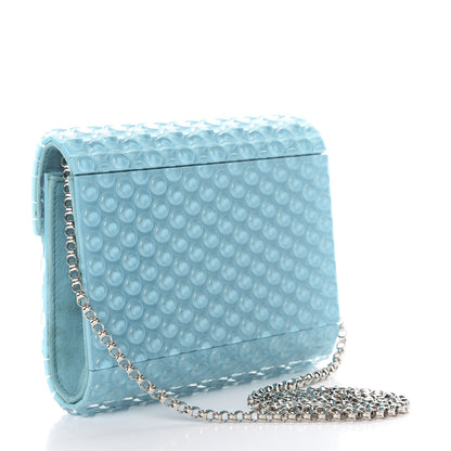 Jimmy Choo Acrylic Bubblewrap Candy Clutch Malibu 2 of 11