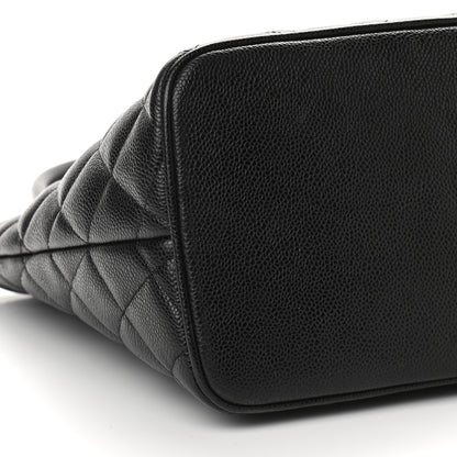 Chanel Caviar Quilted Medallion Tote Black 8 of 9