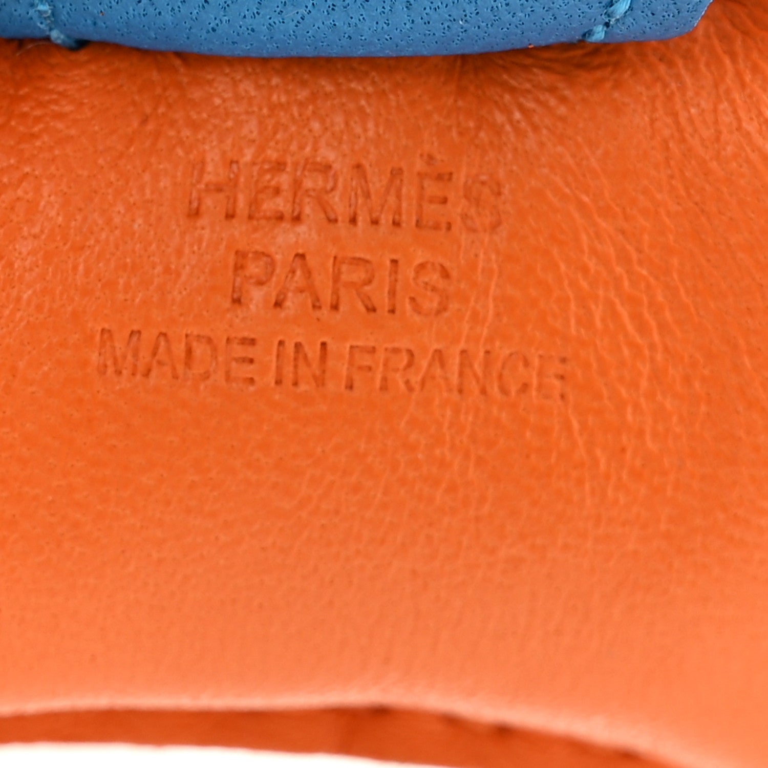 Hermes Milo Lambskin Grigri Rodeo Horse Bag Charm PM Orange Bleu Zanzibar Rose Azalee 3 of 5