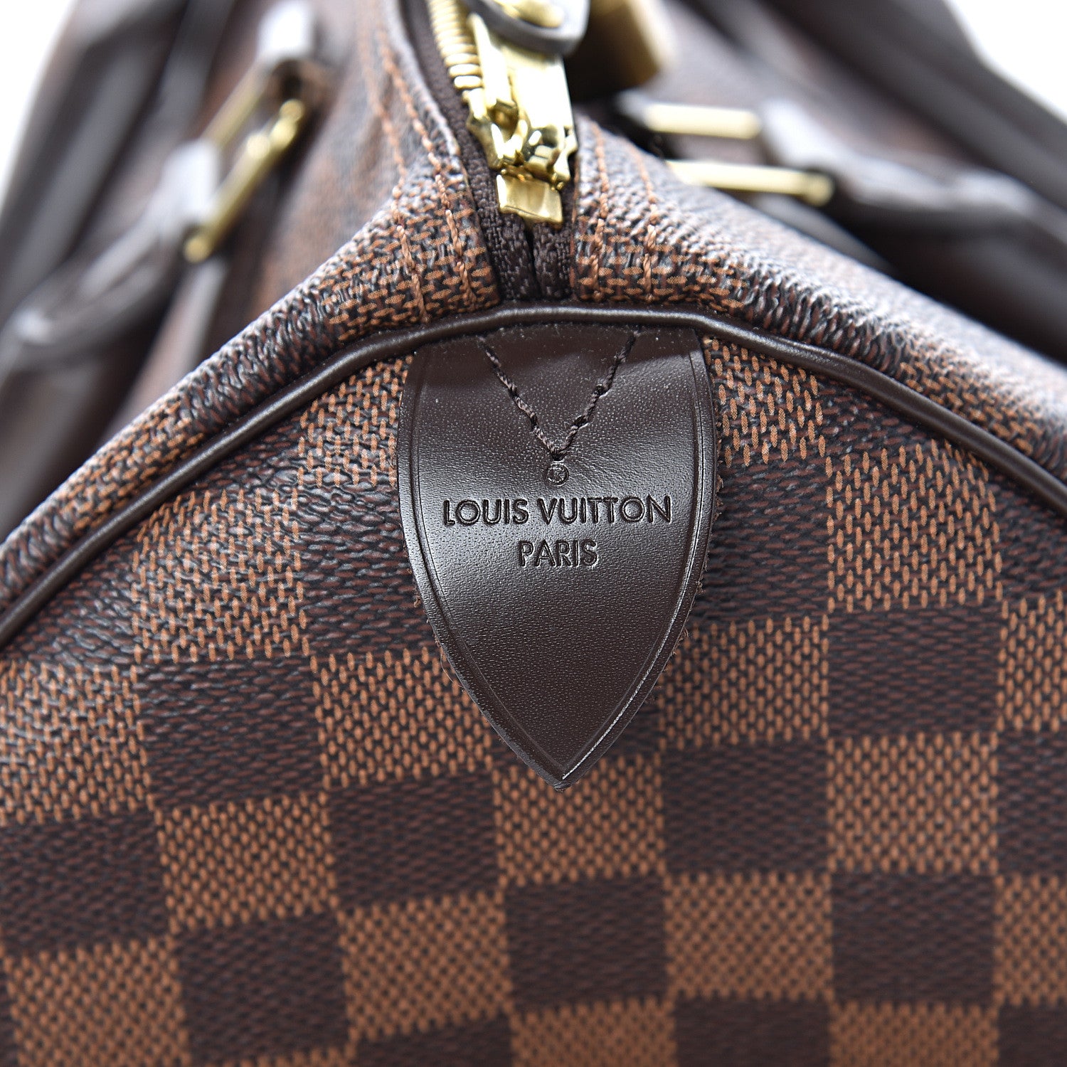 Louis Vuitton Damier Ebene Speedy 30 5 of 12