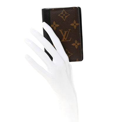 Louis Vuitton Monogram Macassar Pocket Organizer NM 2 of 6