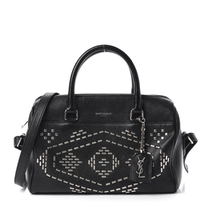 Saint Laurent Calfskin Studded Classic Baby Duffle Black 1 of 13