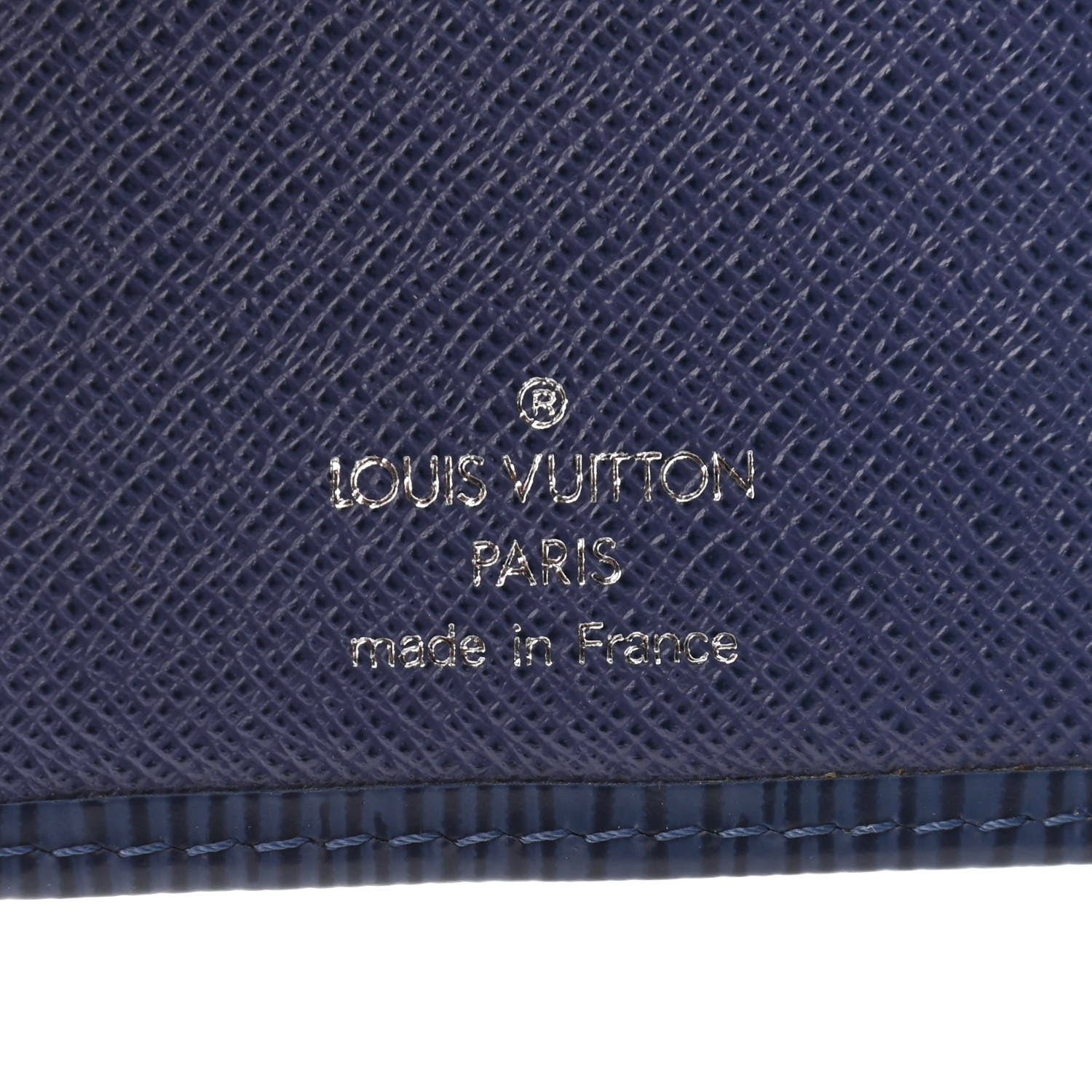 Louis Vuitton Epi Koala Wallet Blue 6 of 8