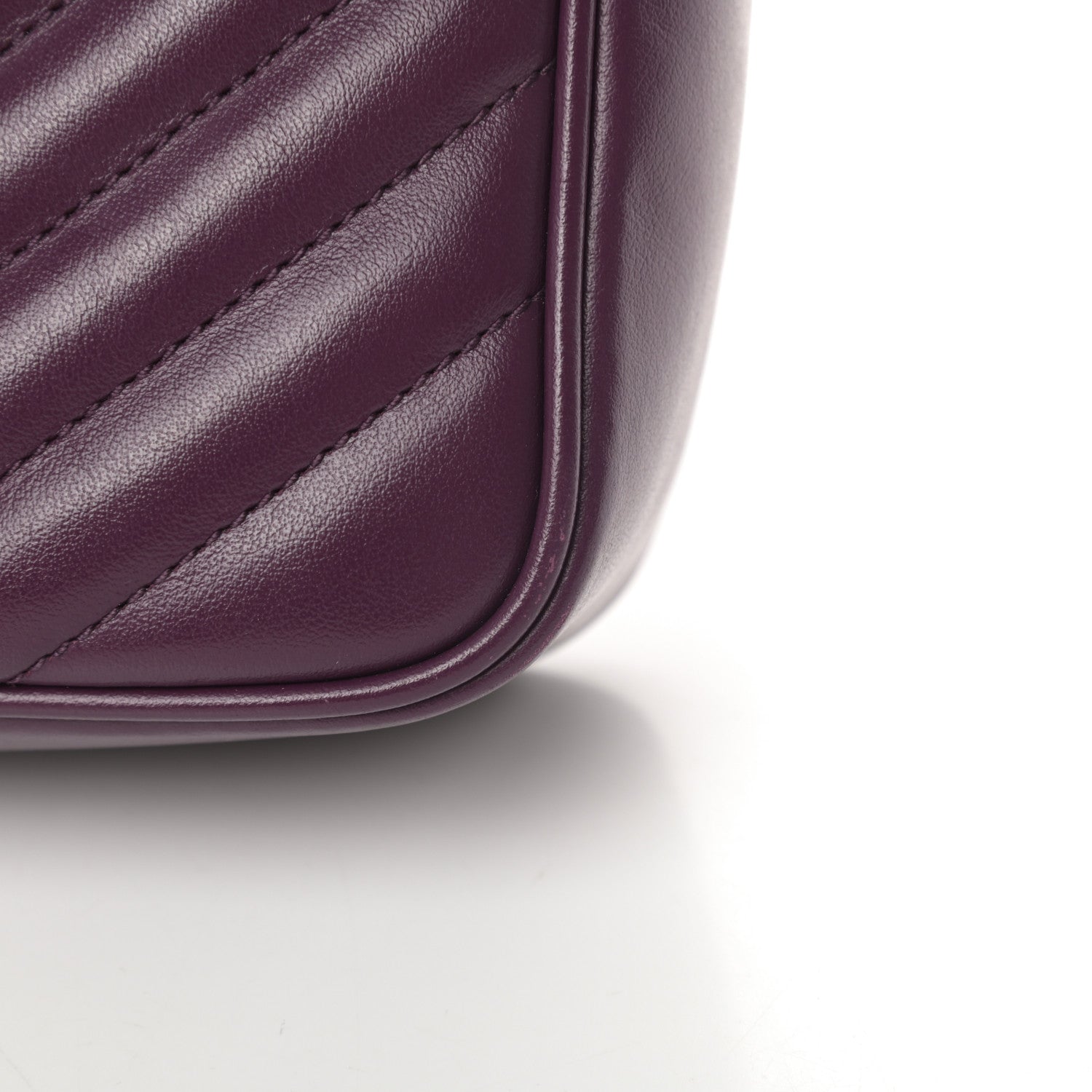 Saint Laurent Calfskin Matelasse Monogram Lou Camera Bag Purple 11 of 12
