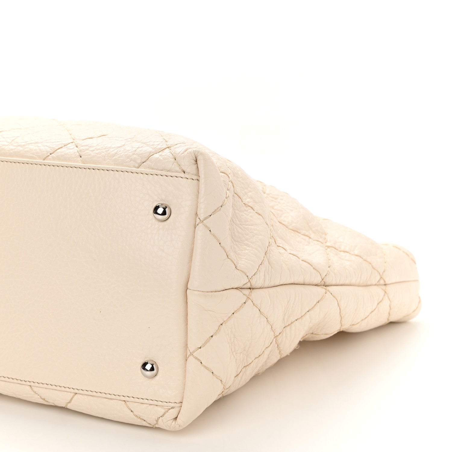Chanel Glazed Calfskin Large On The Road Tote Beige Clair 11 of 12