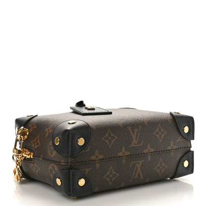 Louis Vuitton Monogram Petite Malle Souple Black 4 of 8