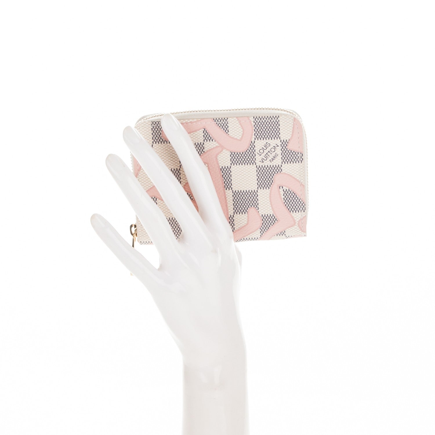 Louis Vuitton Damier Azur Tahitienne Zippy Coin Purse 2 of 6