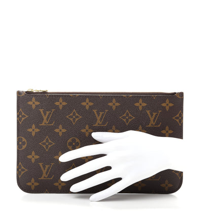 Louis Vuitton Monogram Neverfull MM GM Pochette 2 of 7