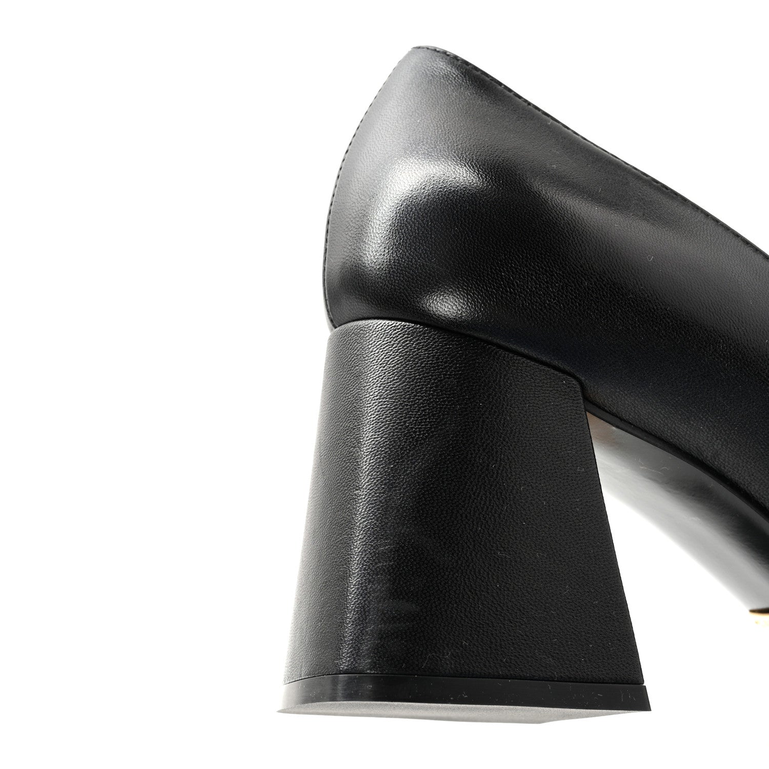 Gucci Malaga Kid Horsebit 75mm Pumps 38 Black 10 of 11