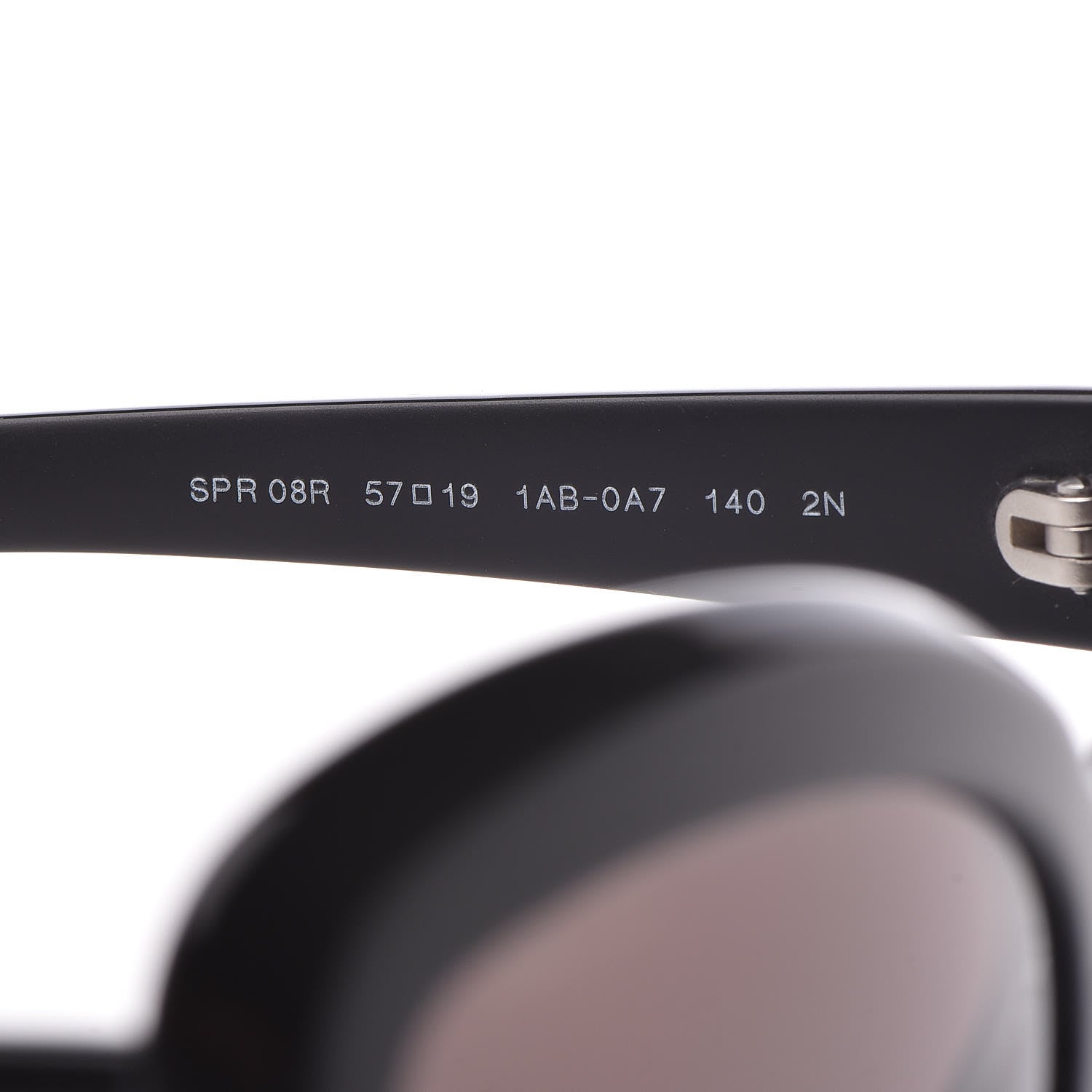 Prada Cat Eye Sunglasses SPR 08R Black 5 of 7