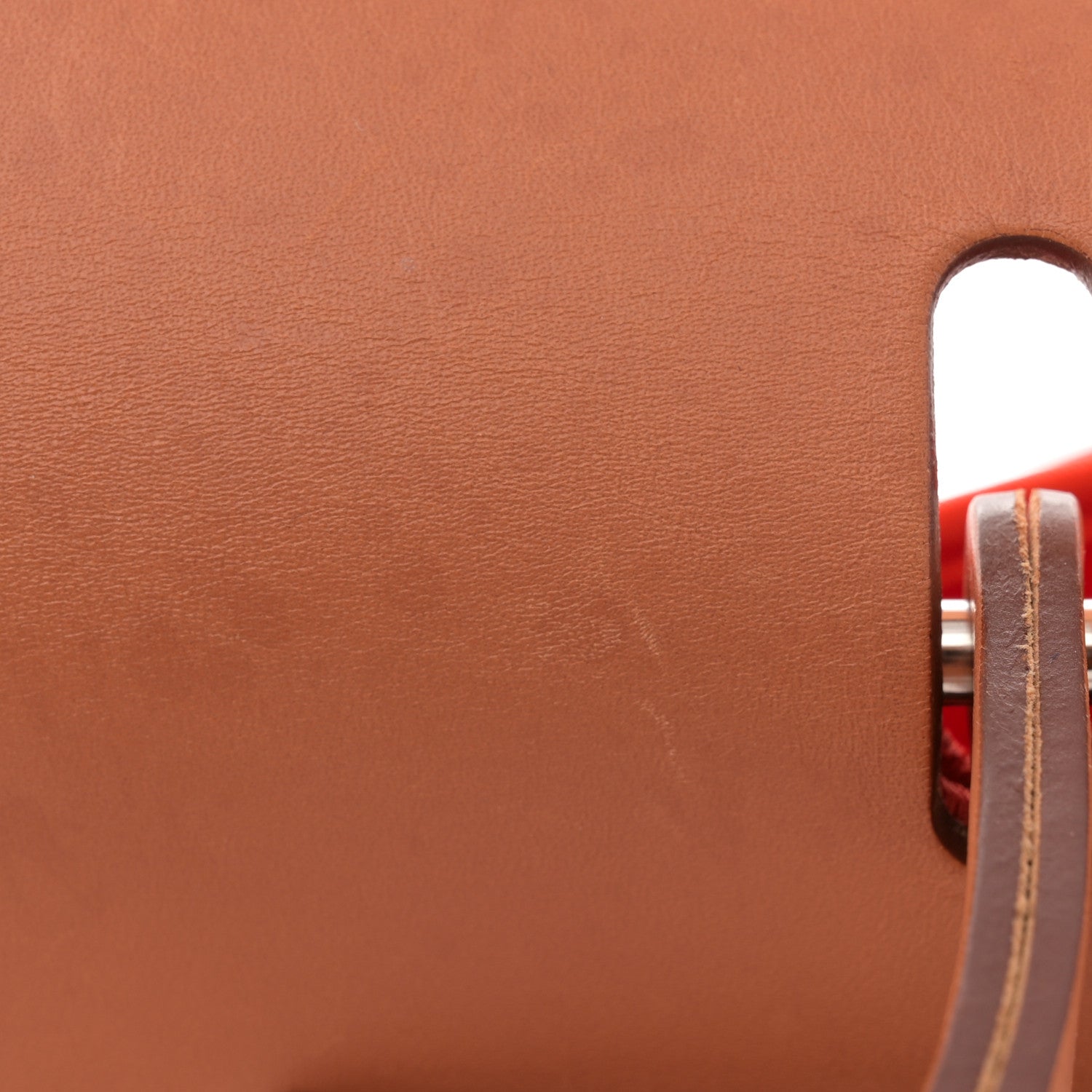 Hermes Vache Hunter Toile Herbag Zip 31 PM Orange 14 of 16