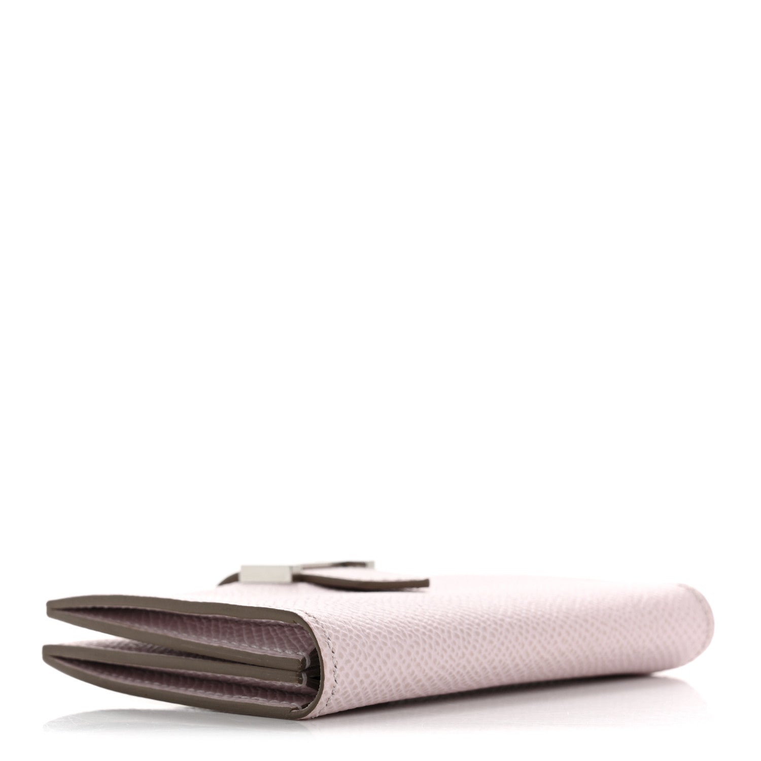 Hermes Epsom Bearn Card Holder Wallet Mauve Pale 4 of 8