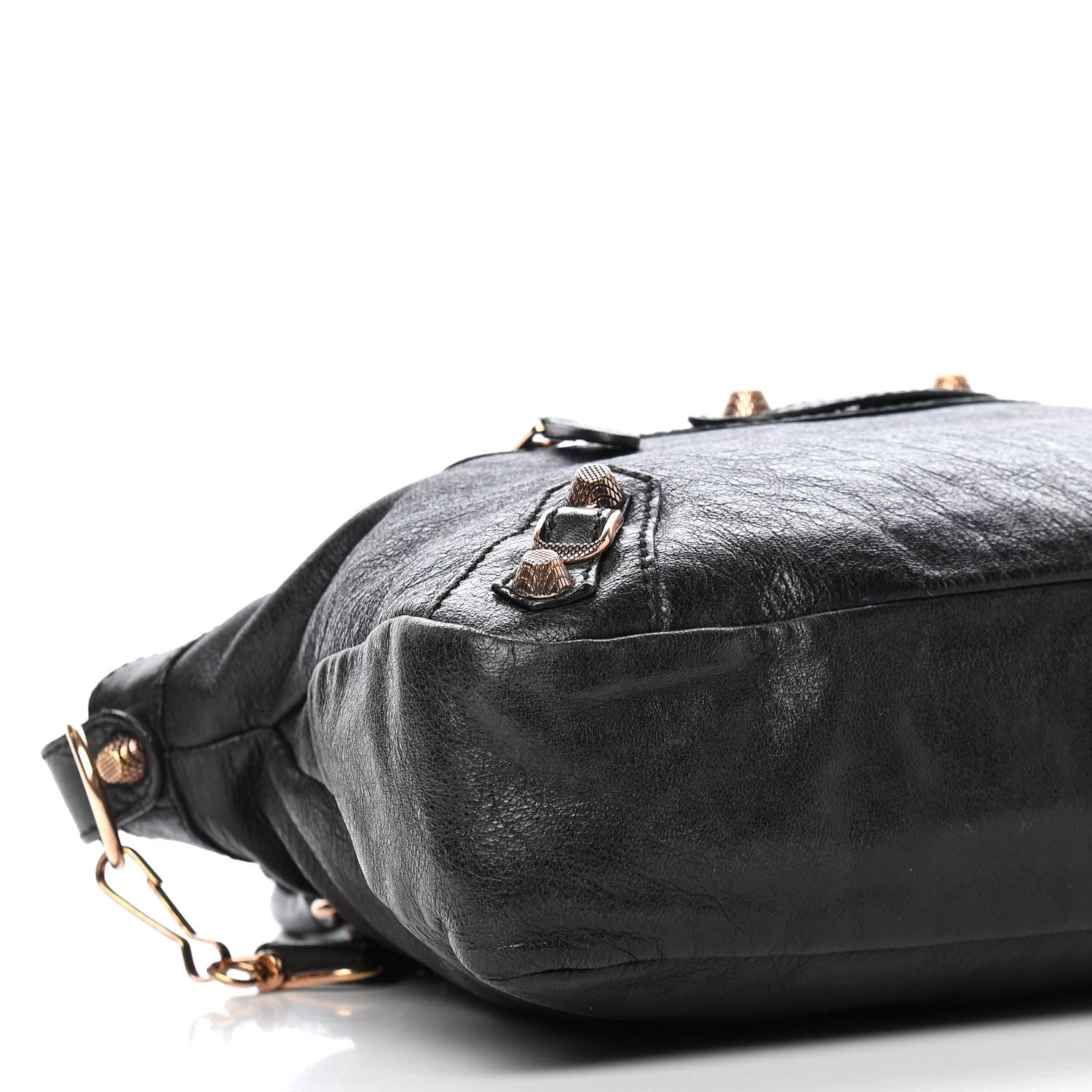 Balenciaga Agneau Giant 12 Rose Gold Hardware Town Black 11 of 12