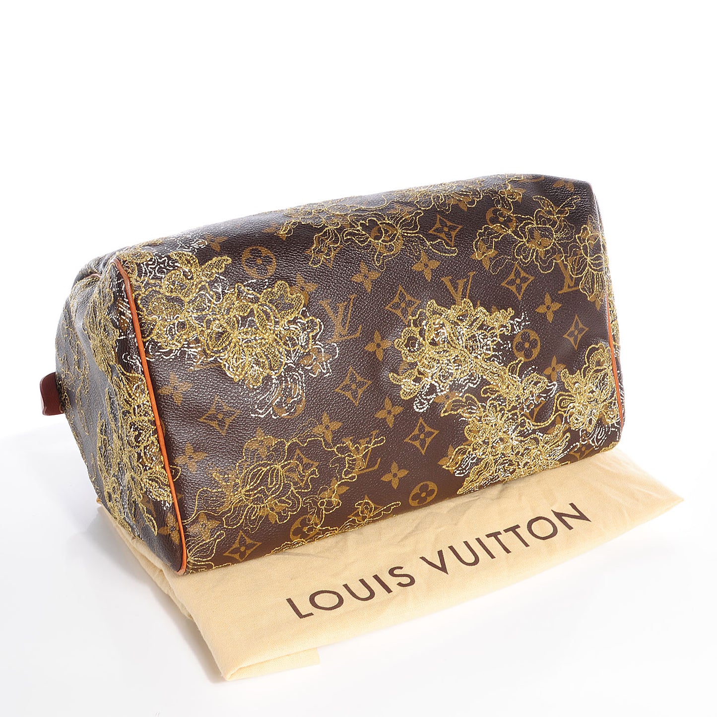 Monogram Dentelle Speedy 30 Gold