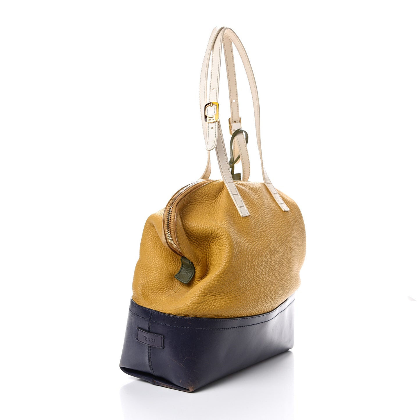 Cuoio Colorblock 2Bag Miele Scuro Navy