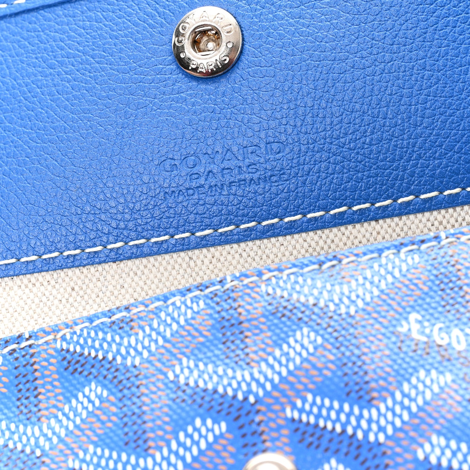 Goyard Goyardine Saint Louis GM Sky Blue 7 of 13