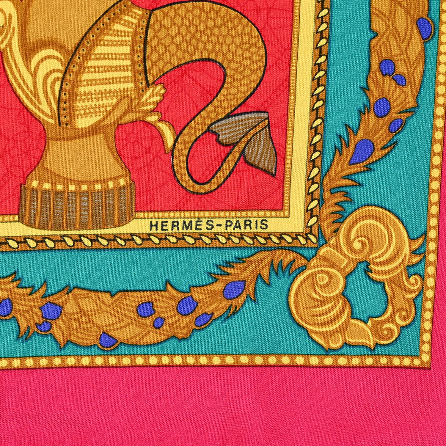 Hermes Silk Les Bissone De Venise Scarf 90 2 of 5