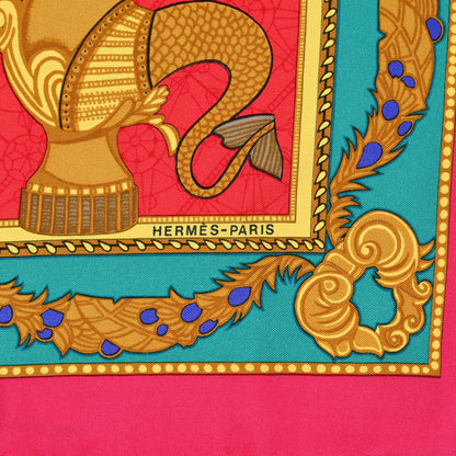 Hermes Silk Les Bissone De Venise Scarf 90 2 of 5