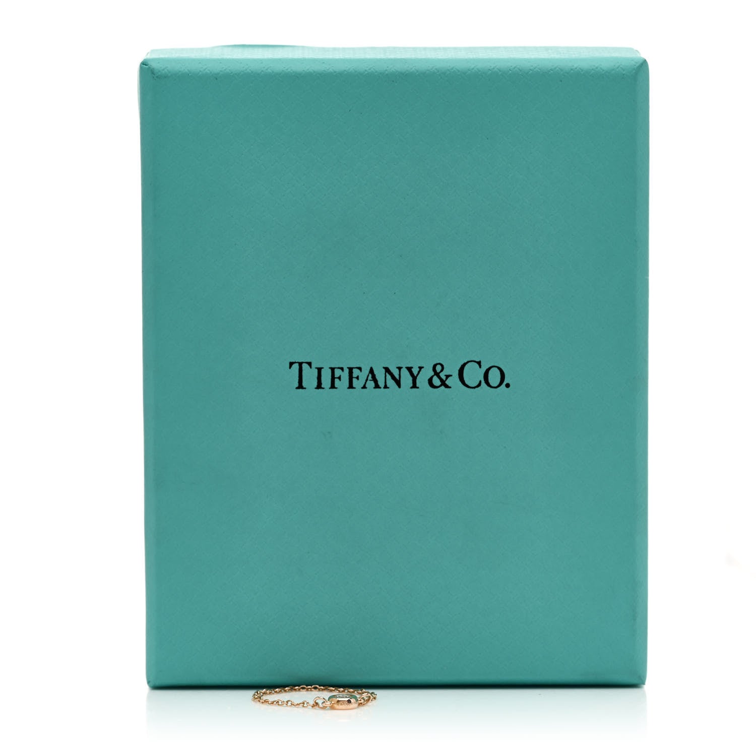 Tiffany Rose Gold Diamond .07ct Elsa Peretti Diamonds By The Yard Ring  59 8.75 7 of 7