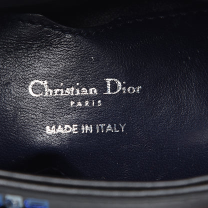 Christian Dior Smooth Calfskin Embroidered Micro Lady Dior Black 5 of 10
