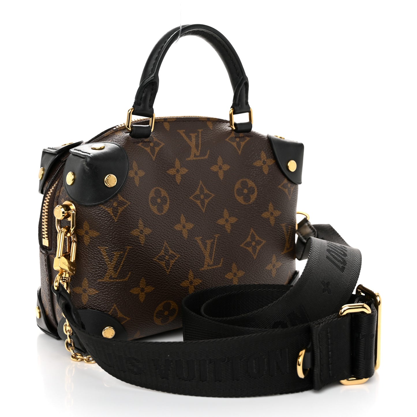 Monogram Petite Malle Souple Black