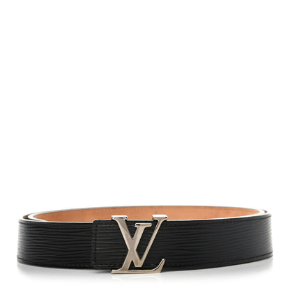Louis Vuitton Epi 30mm LV Initiales Belt 90 36 Black 1 of 4