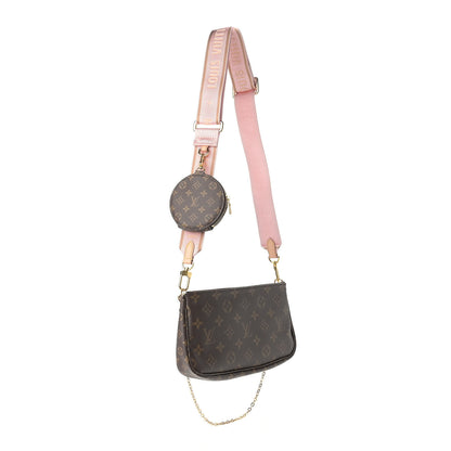 Louis Vuitton Monogram Multi Pochette Accessories Rose Clair 3 of 10