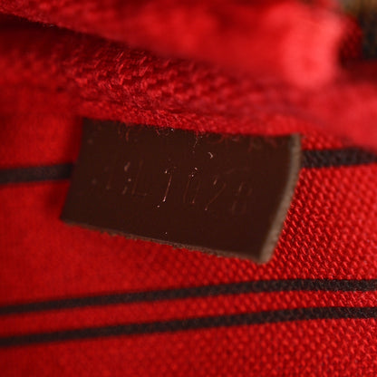 Louis Vuitton Damier Ebene Complice Trunks and Bags Mini Pochette Accessories Red 7 of 8