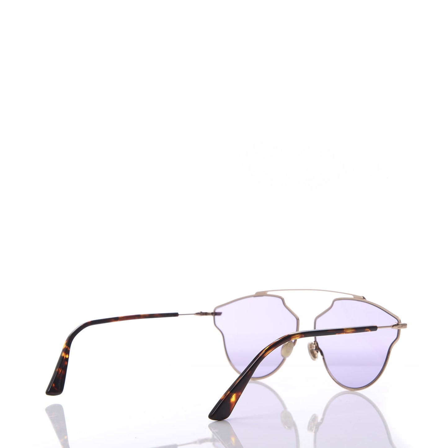 So Real Pop Sunglasses Rose Gold Purple