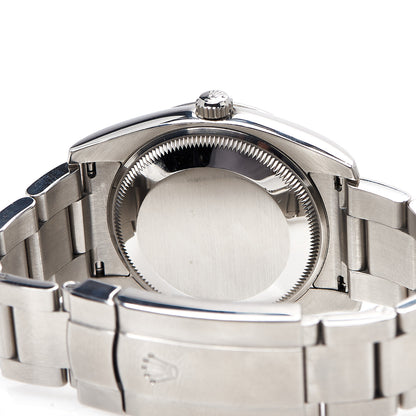 Rolex Stainless Steel 34mm Oyster Perpetual Air-King Watch Pink Index 114200 4 of 4