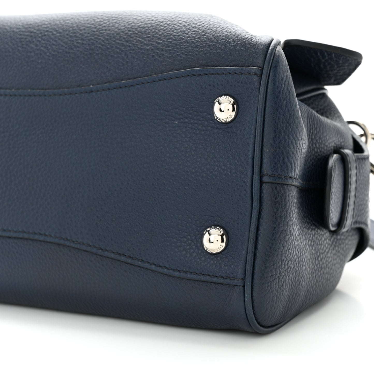Vitello Daino Bowling Bag Baltico