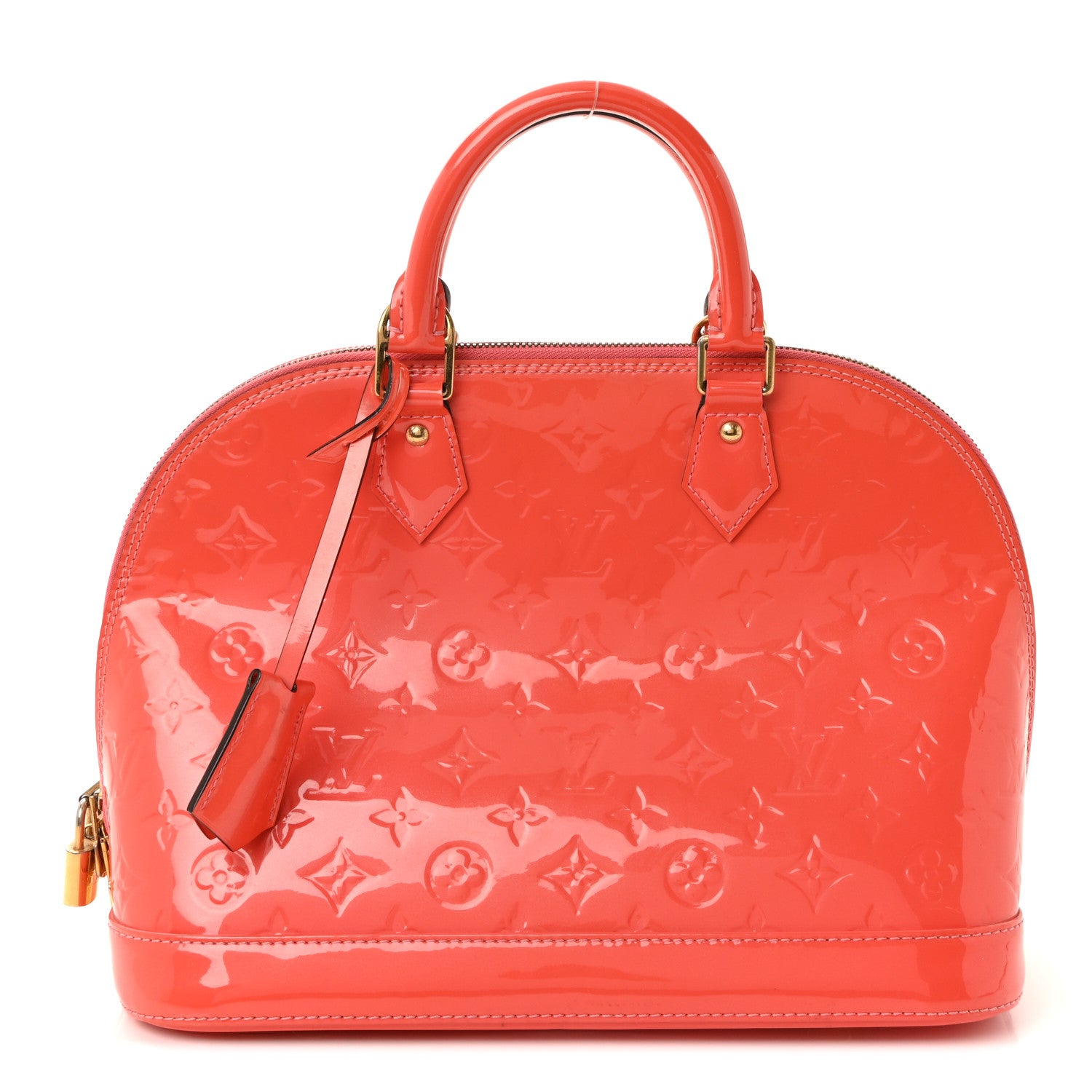 Louis Vuitton Vernis Alma PM Rose Litchi 1 of 9