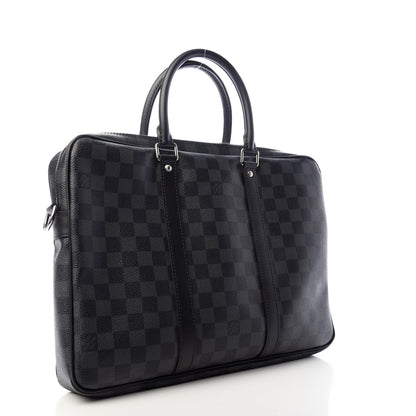 Louis Vuitton Damier Graphite Porte Documents Voyage PM 3 of 9