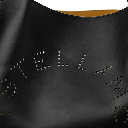 Stella McCartney Eco Alter Nappa East West Perforated Tote Black 8 of 14