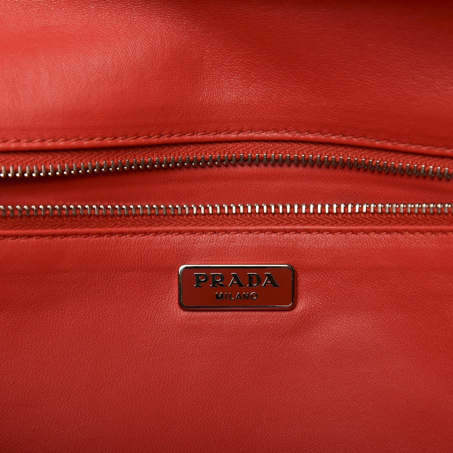 Prada Saffiano Flap Clutch Lacca 8 of 10