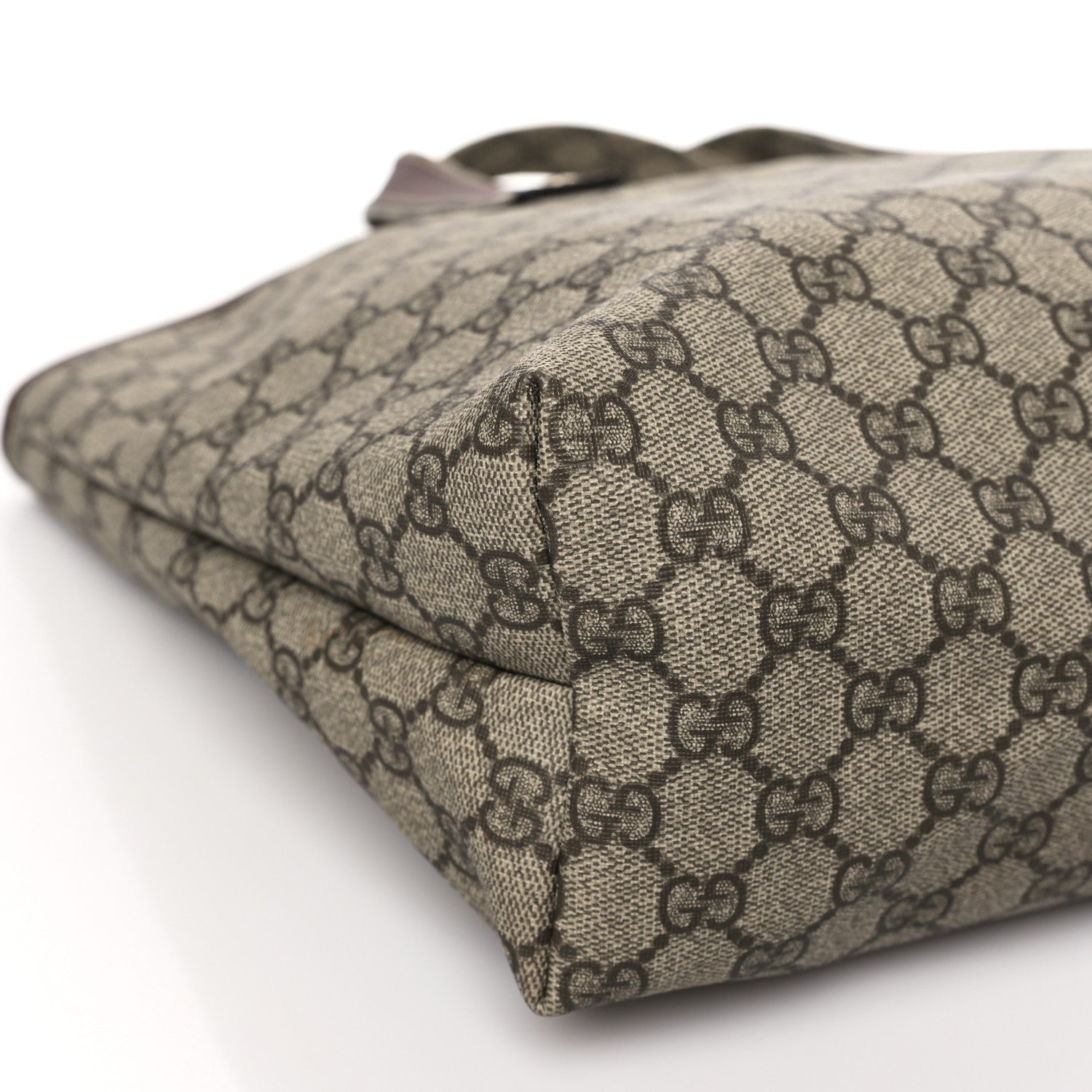 Gucci GG Plus Monogram Medium Signature Web Loop Tote Brown 8 of 9